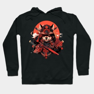 samurai dog Hoodie